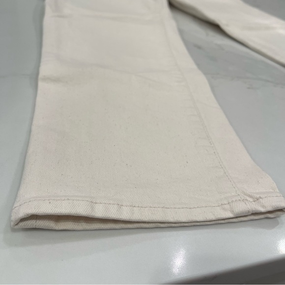 Madewell off white The Perfect Vintage Jean straight leg jeans - Picture 4 of 14